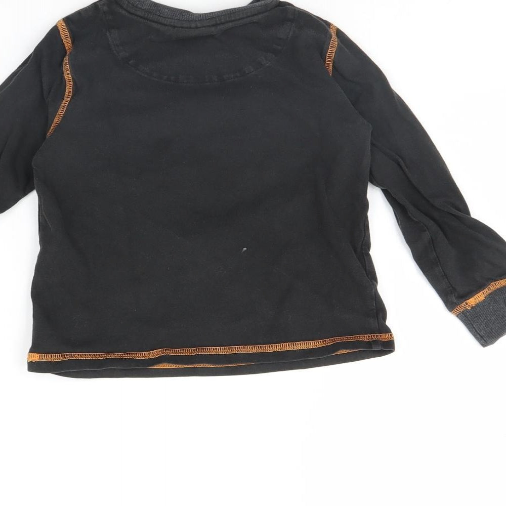 TU Boys Grey Solid Pyjama Top Size 5 Years - Star wars