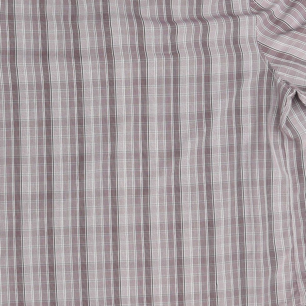 Atlantic Bay Mens Multicoloured Check Dress Shirt Size 2XL