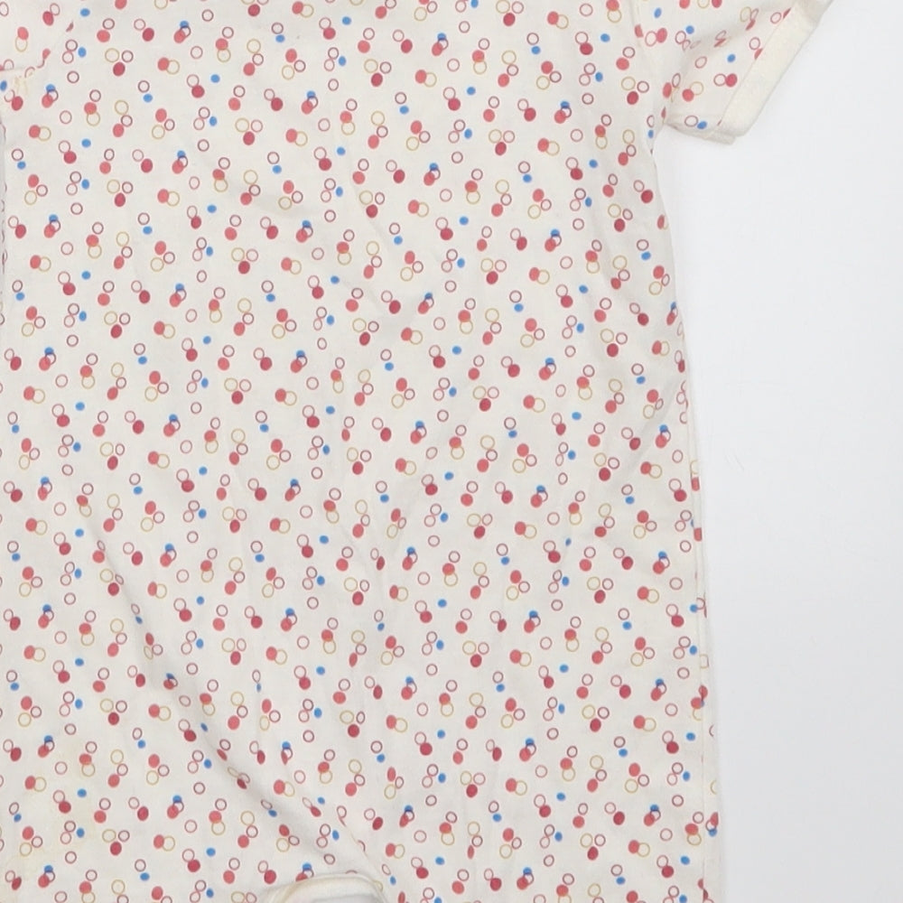 Lily & Dan Baby Multicoloured Polka Dot Romper One-Piece Size 3-6 Months