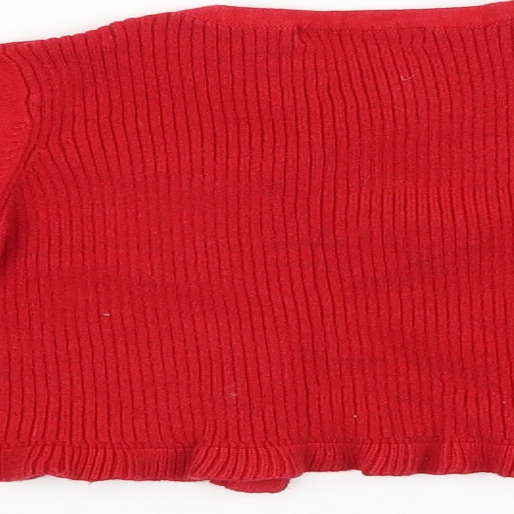 Mayoral Baby Red Cardigan Jumper
