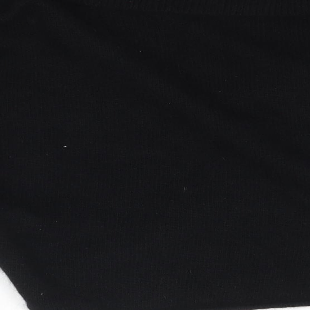 bYoung Womens Black Cardigan Jumper Size XL - Cropped