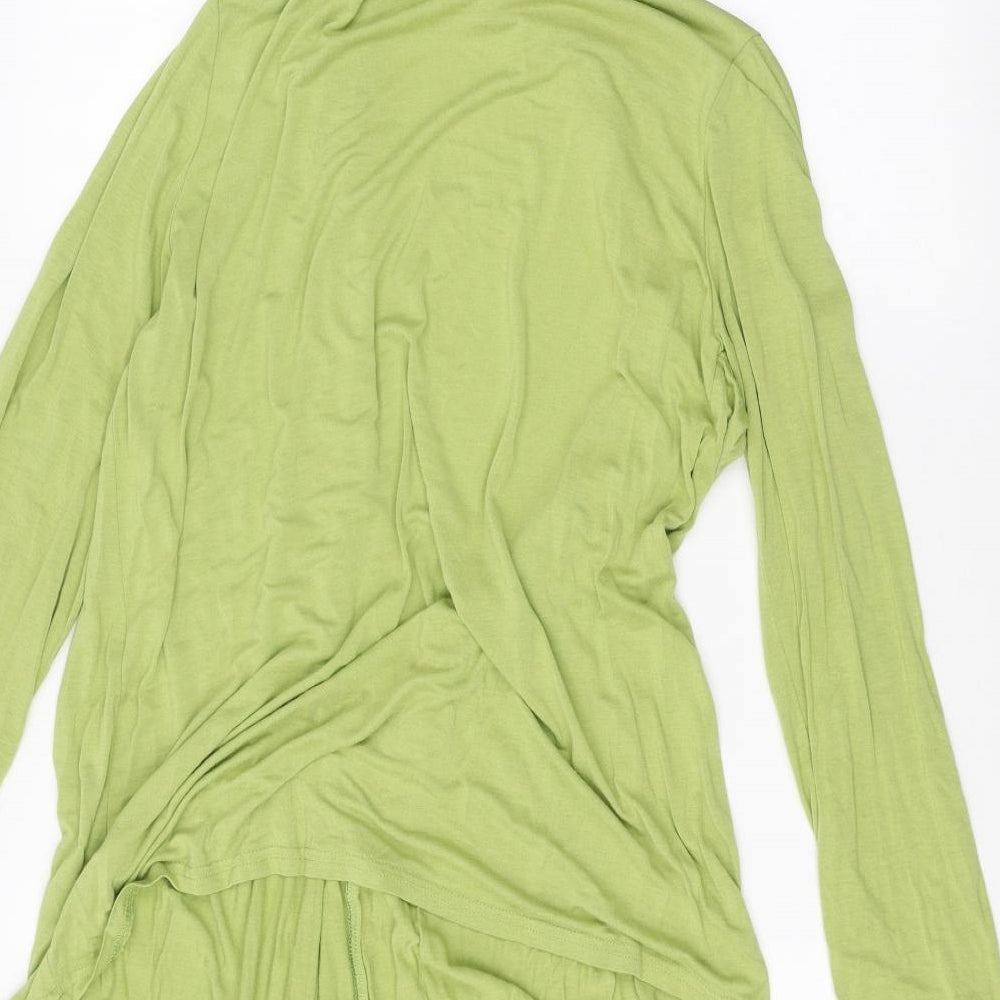 BM Womens Green Cardigan Jumper Size 14