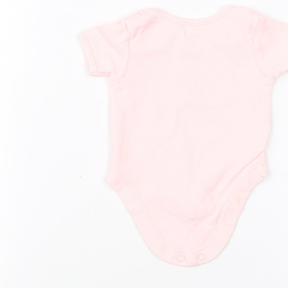 George Baby Pink Babygrow One-Piece Size 0-3 Months