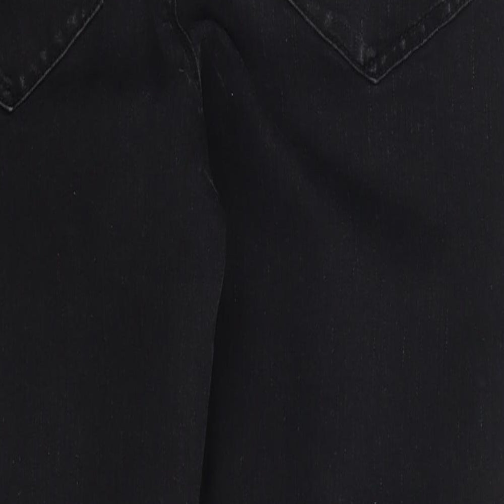 George Womens Black Denim Skinny Jeans Size 32 in L22.5 in