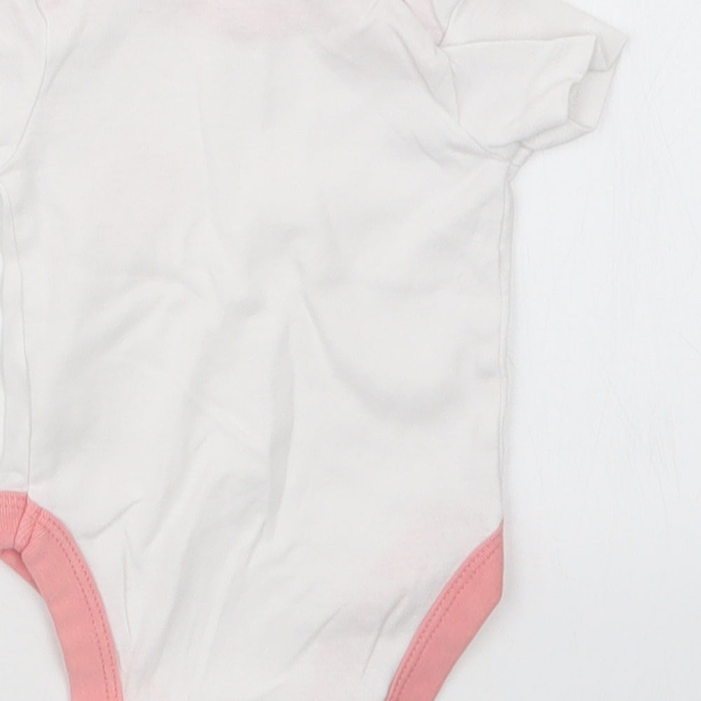 Lily & Dan Girls White Babygrow One-Piece Size 0-3 Months