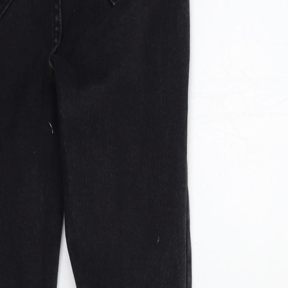 New Look Girls Black Denim Skinny Jeans Size 12 Years