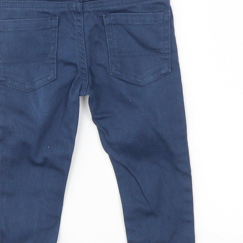 DENIM&CO Girls Blue Capri Jeans Size 9-12 Months