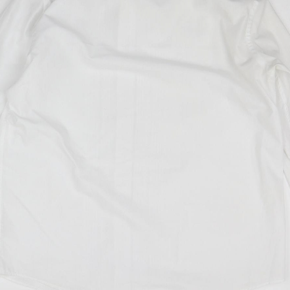 Burton Mens White Button-Up Size 16