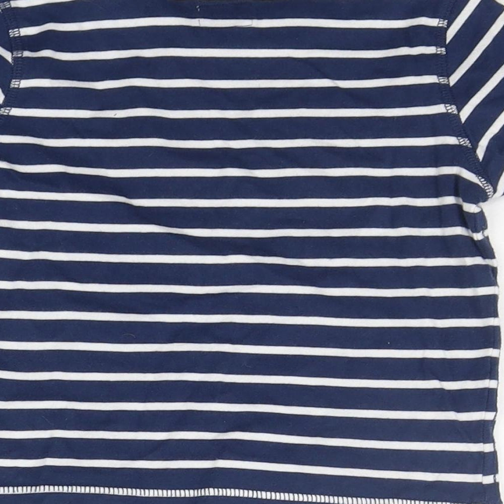F&F Baby Blue Striped Basic T-Shirt Size 12-18 Months