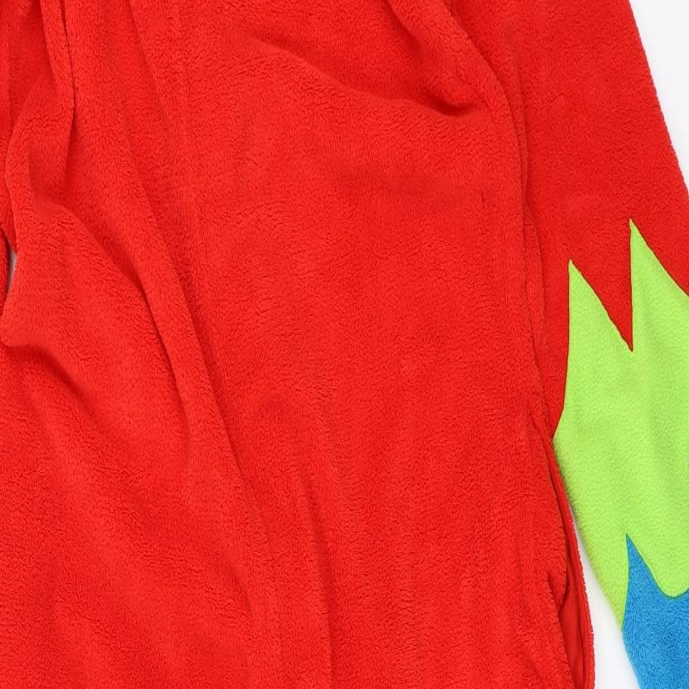 Primark Womens Red Solid Top One Piece Size XS - parrot onesie