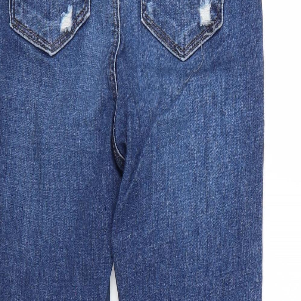 Topshop Mens Blue Skinny Jeans Size 26 L27 in