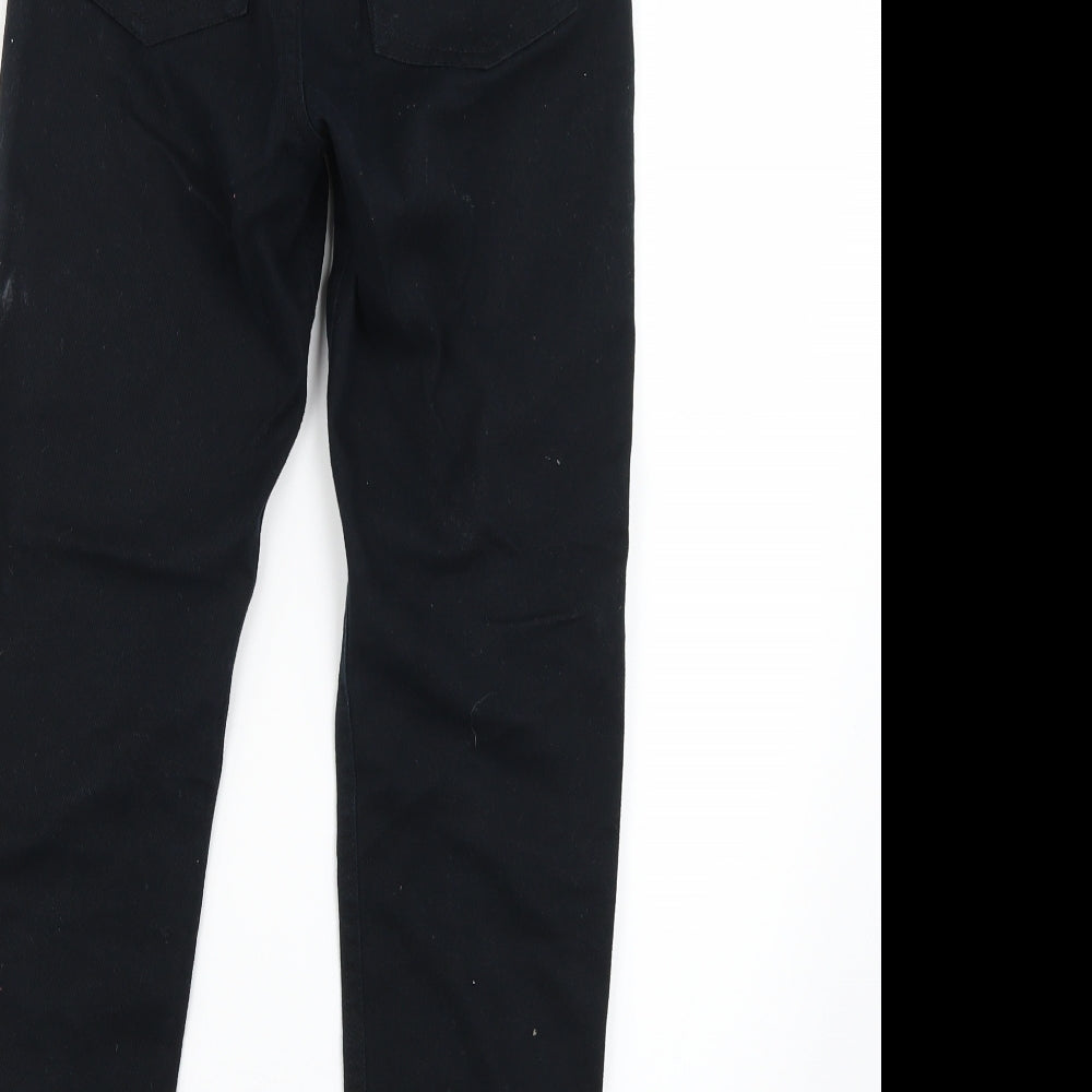 F&F Girls Black Skinny Jeans Size 10-11 Years