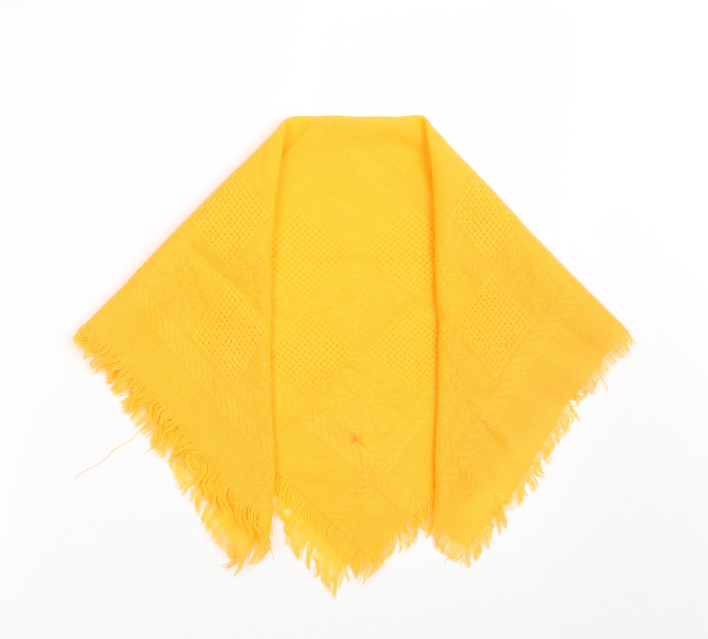 Preworn Womens Orange Scarf