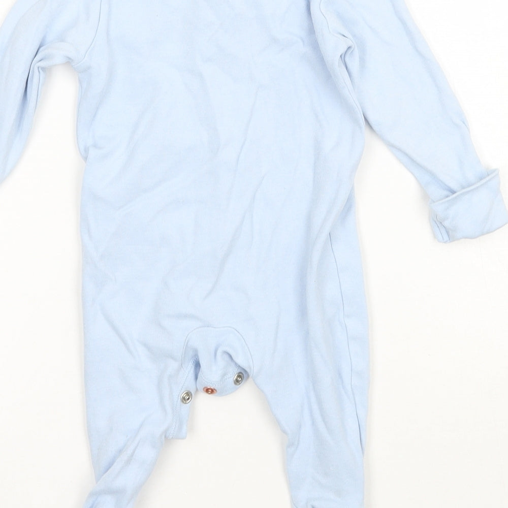George Baby Blue Babygrow One-Piece Size 0-3 Months