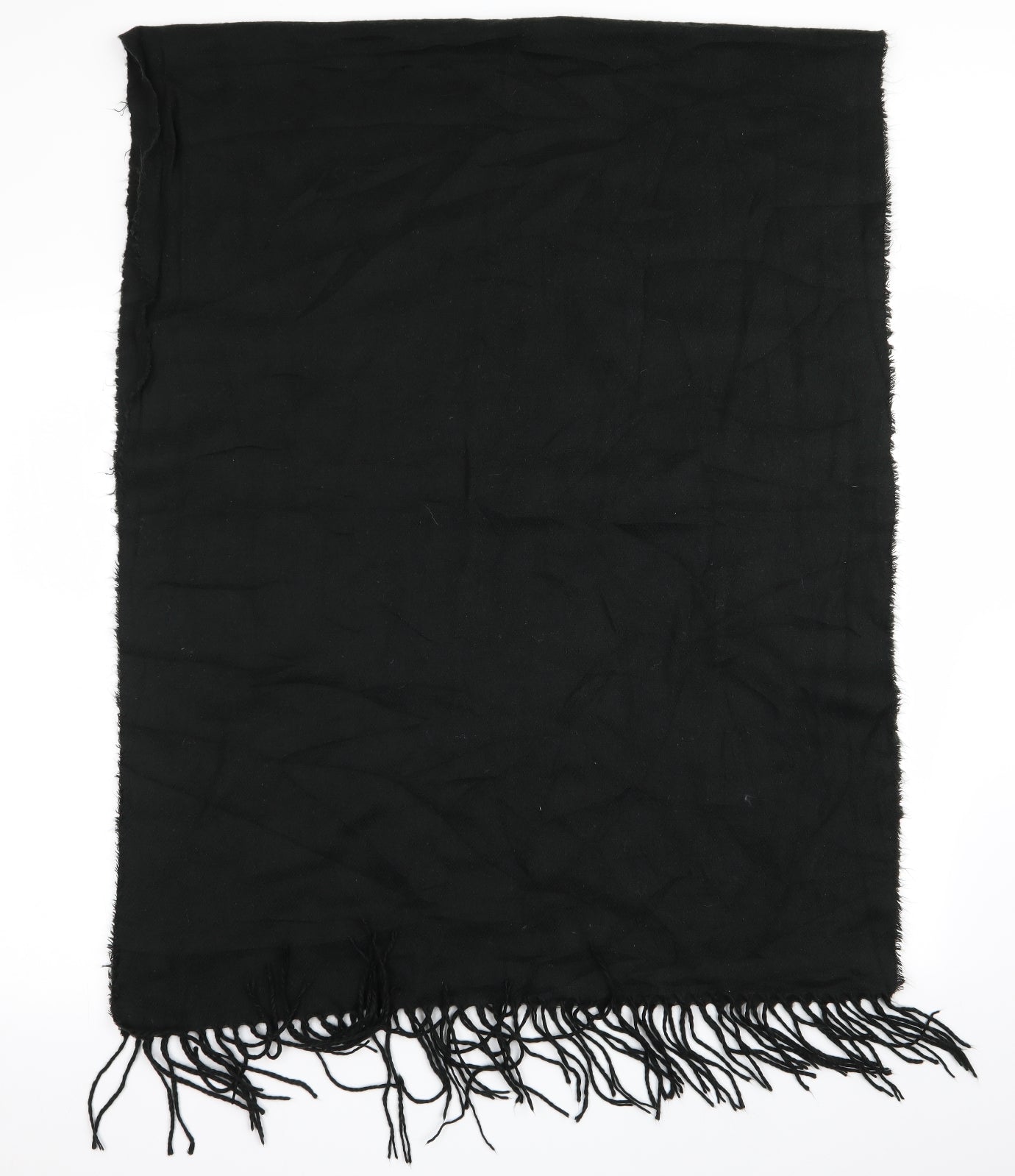 Preworn Womens Black Shawl/Wrap
