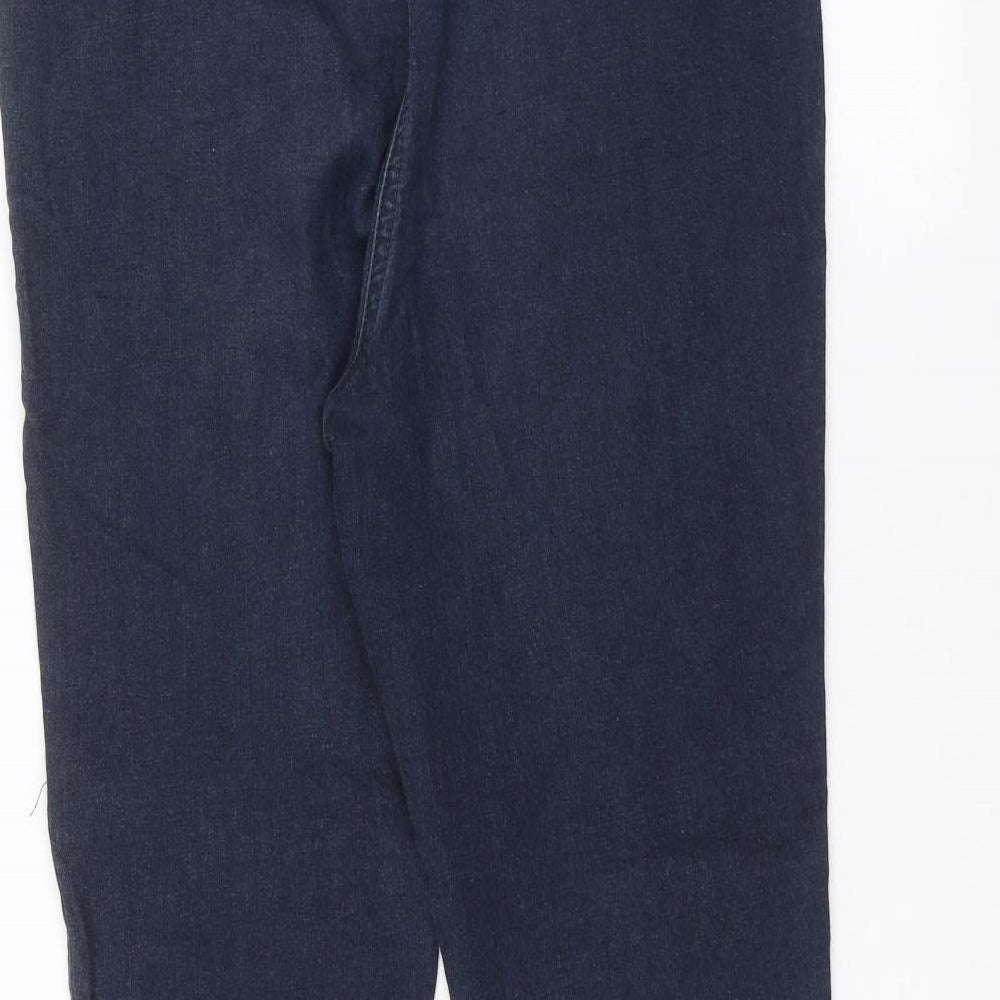 Marks and Spencer Womens Blue Denim Skinny Jeans Size 12 L26 in