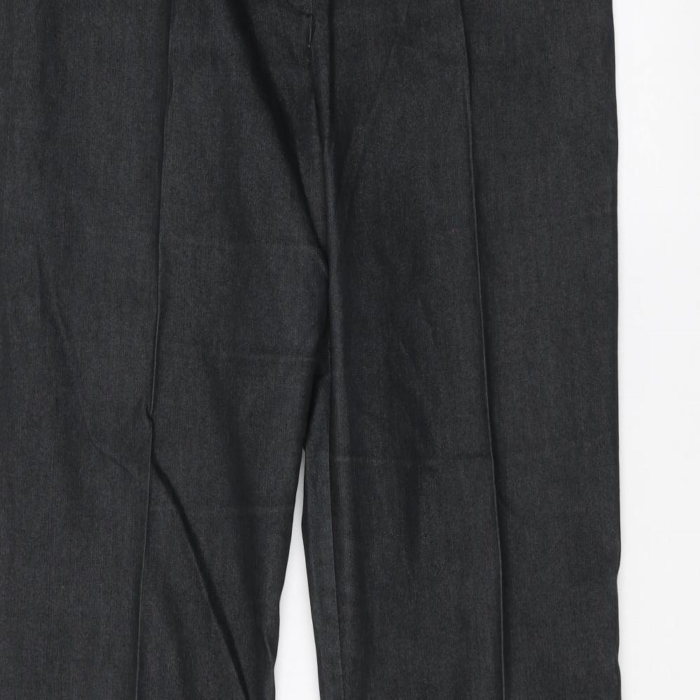 Dorothy Perkins Womens Black Trousers Size 12 L30 in
