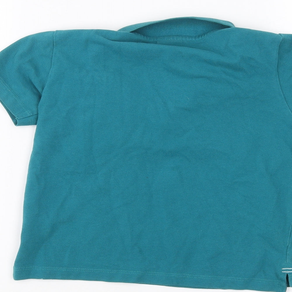 Slazenger Boys Blue Basic Polo Size 5-6 Years