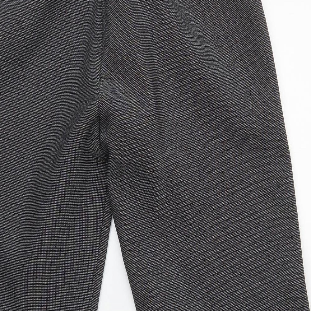 Preworn Womens Grey Trousers Size 14 L26 in