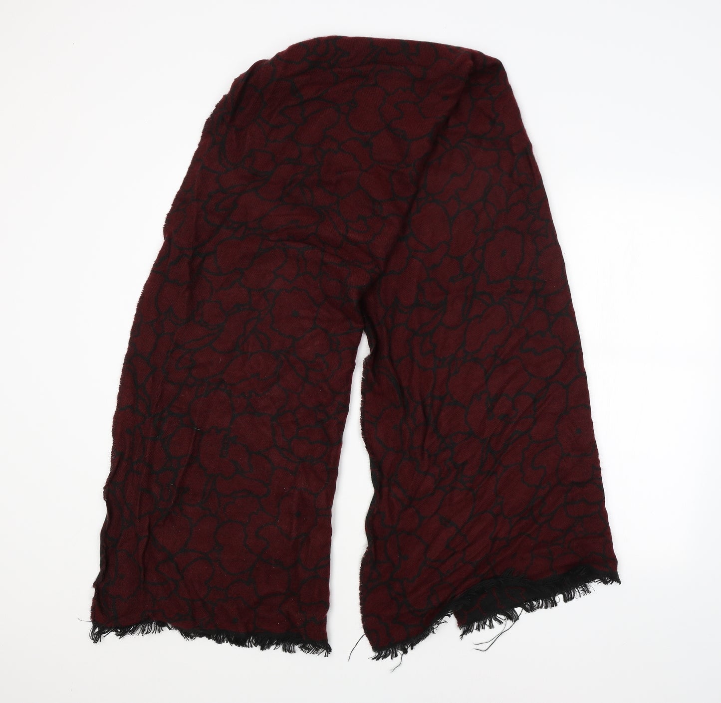 Hotter Womens Red Floral Scarf