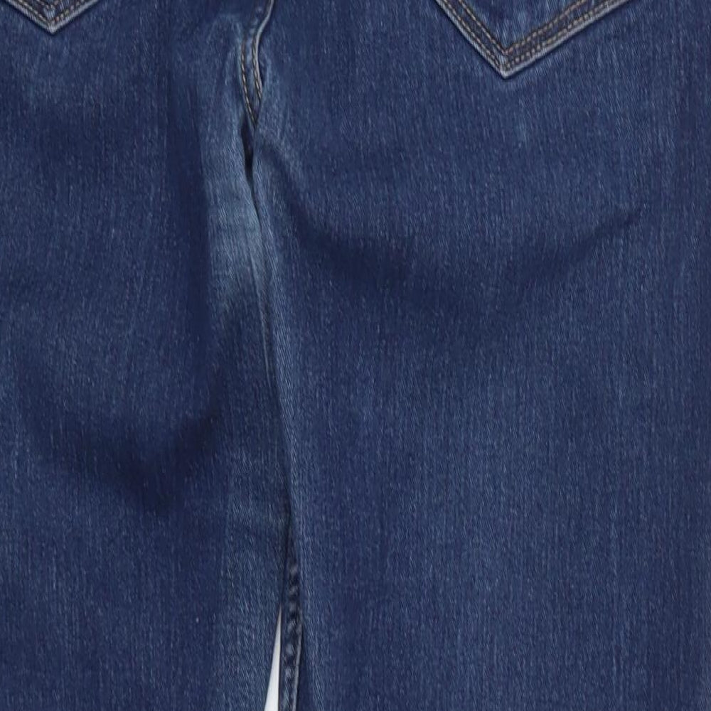 H&M Womens Blue Denim Skinny Jeans Size 34 in L27 in