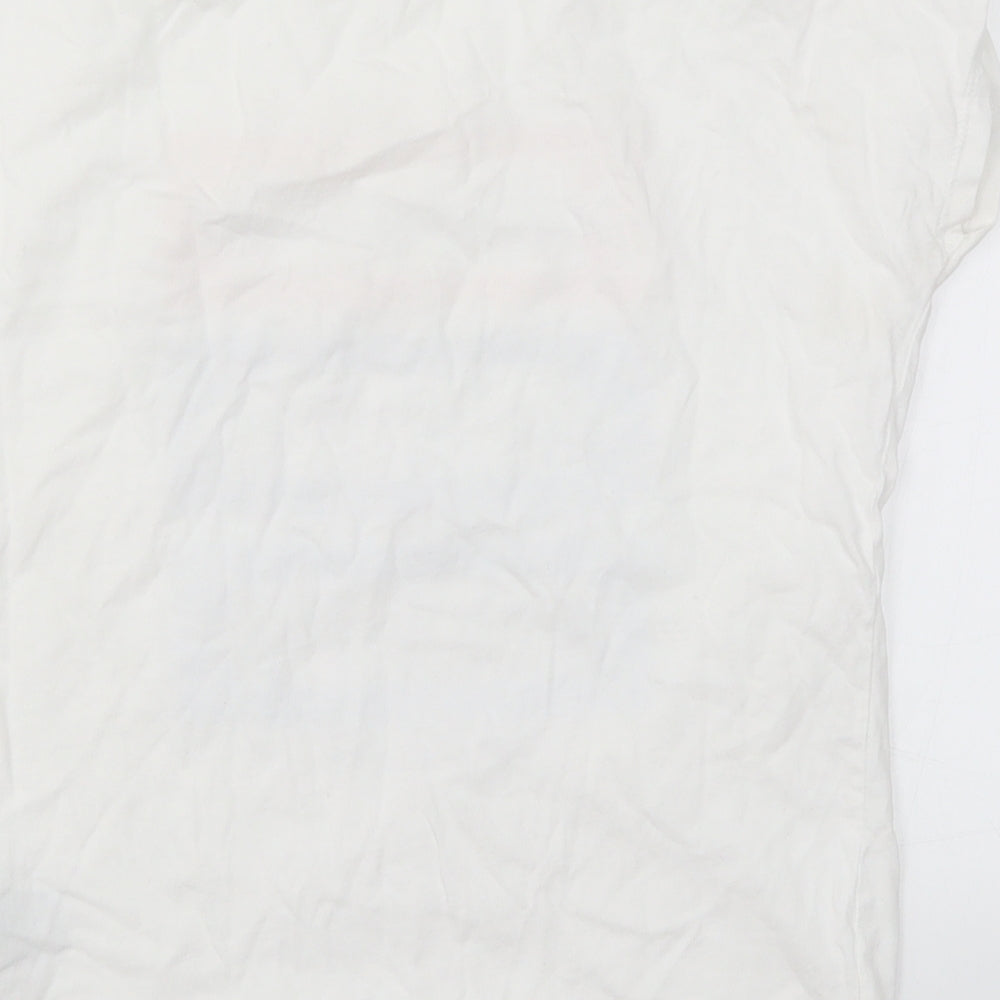 LC Waikiki Womens White Basic T-Shirt Size S - Fall in Love with the Process of Becoming the Very Best Version of Yourself