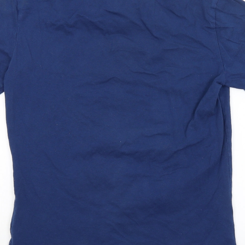 Tesco Womens Blue Basic T-Shirt Size XS - Elf