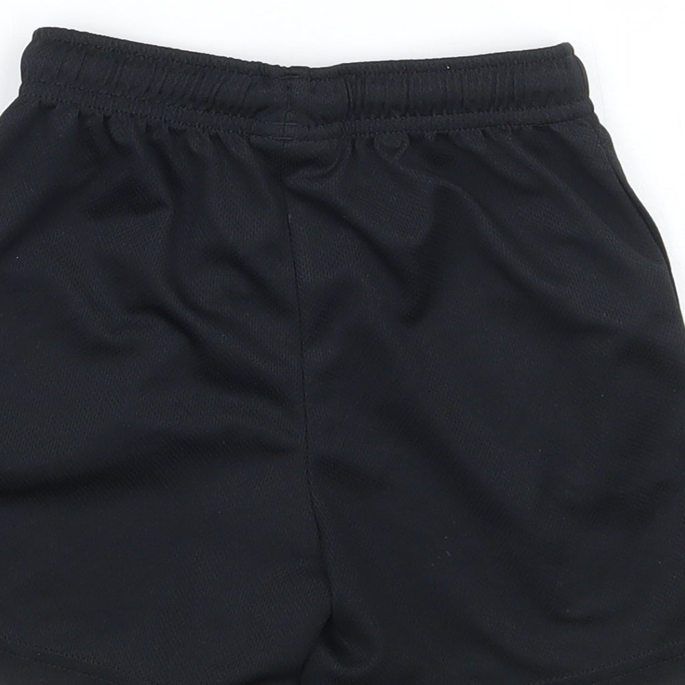 NEXT Girls Black Sweat Shorts Size 4 Years