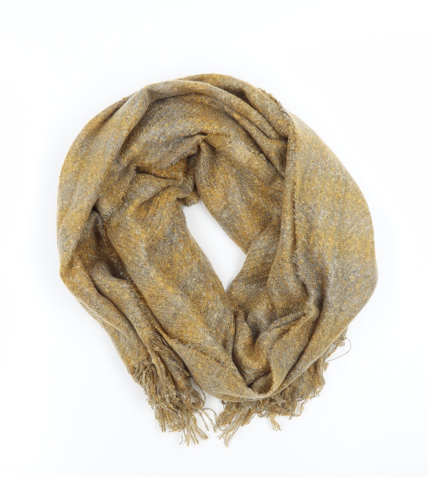 Preworn Womens Yellow Shawl/Wrap