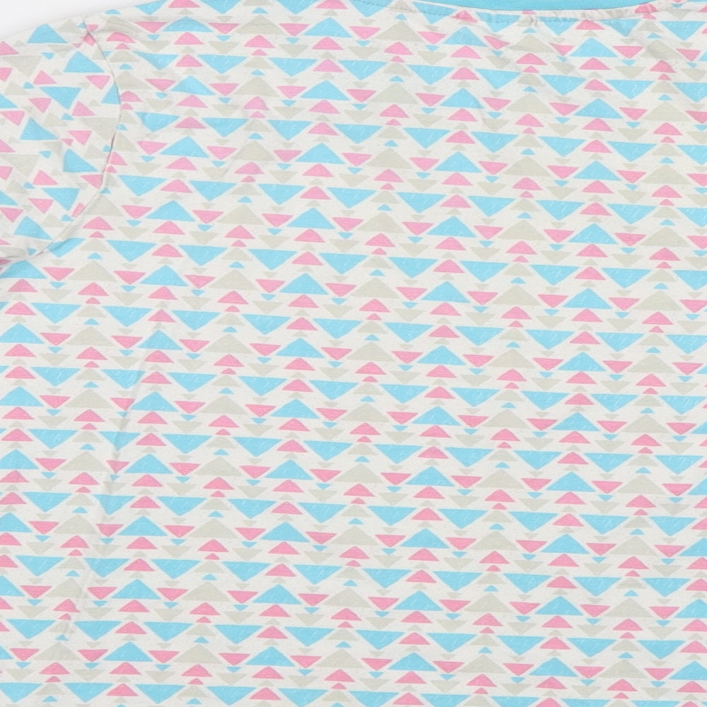 Lily&Dan Girls Blue Geometric Top Pyjama Top Size 11-12 Years