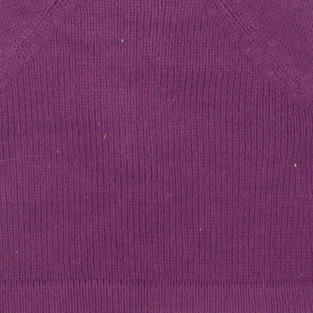 Cherokee Girls Purple Cardigan Jumper Size 0-3 Months