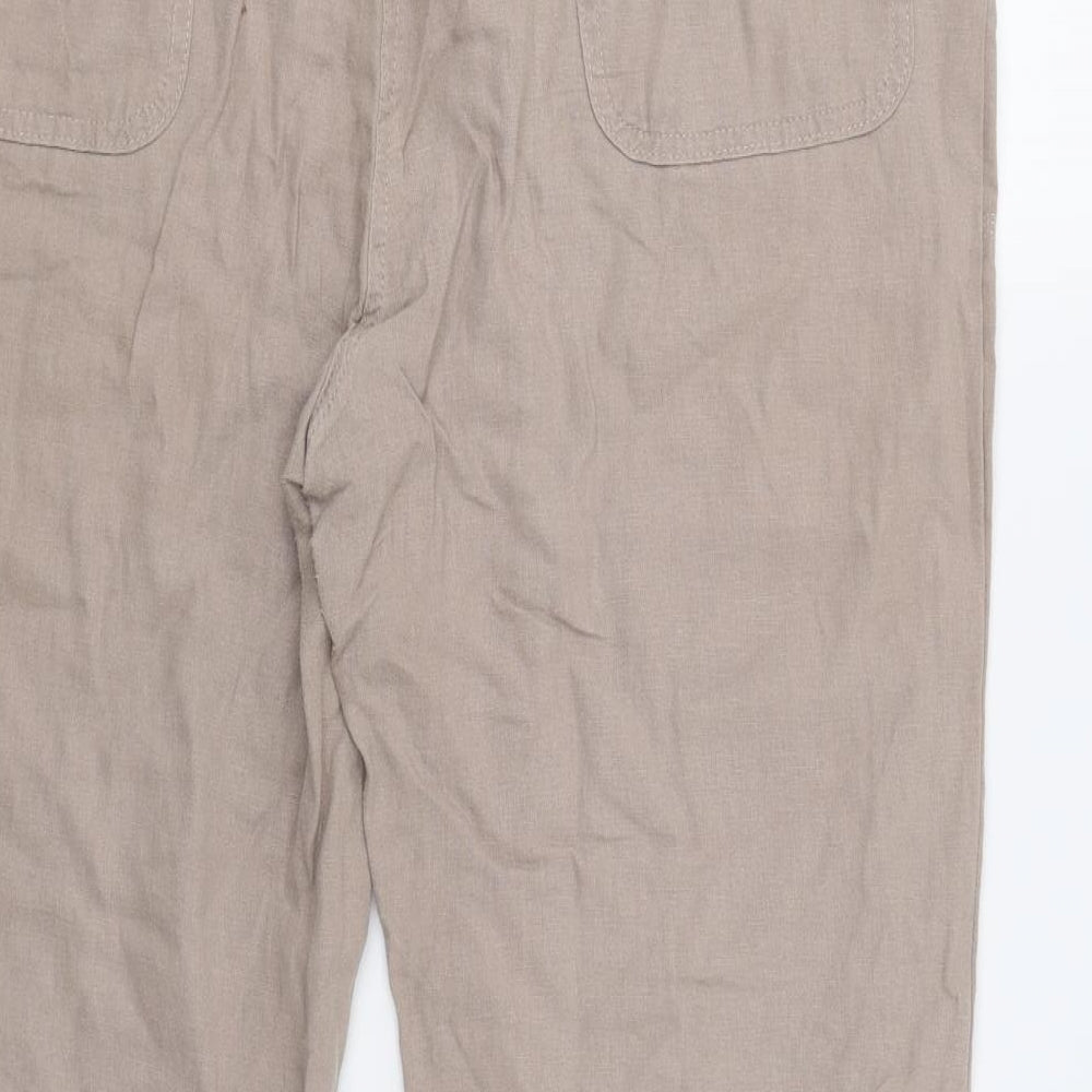 Preworn Womens Beige Trousers Size XL L30 in