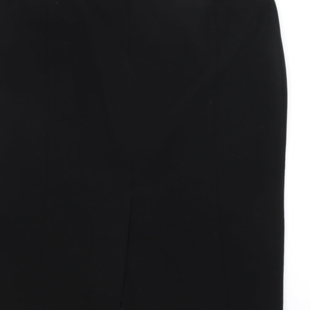 Preworn Womens Black Straight & Pencil Skirt Size 12