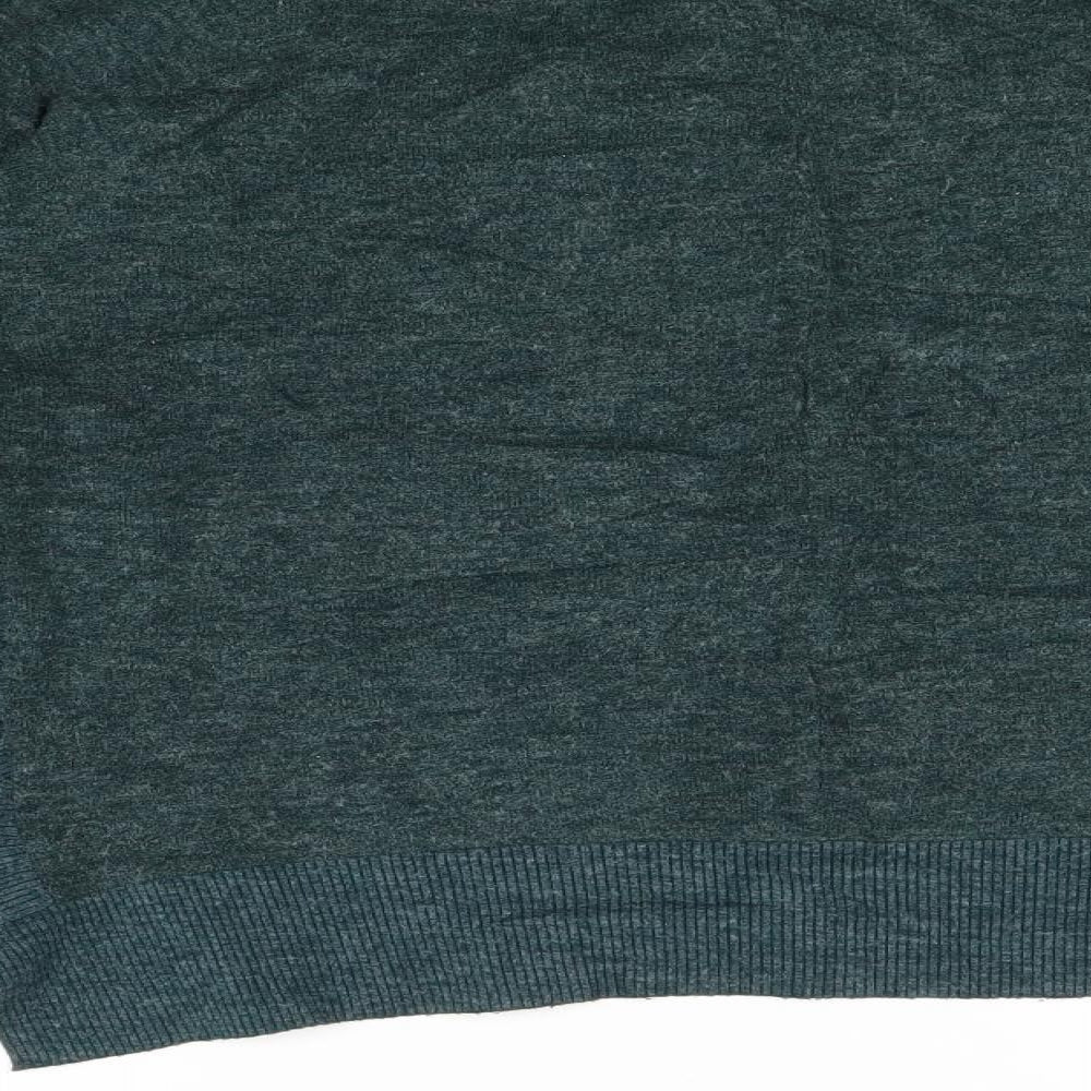 Zara Womens Green Pullover Jumper Size M