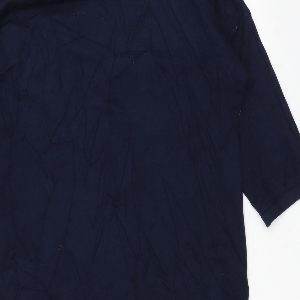 Finery Womens Blue A-Line Size L
