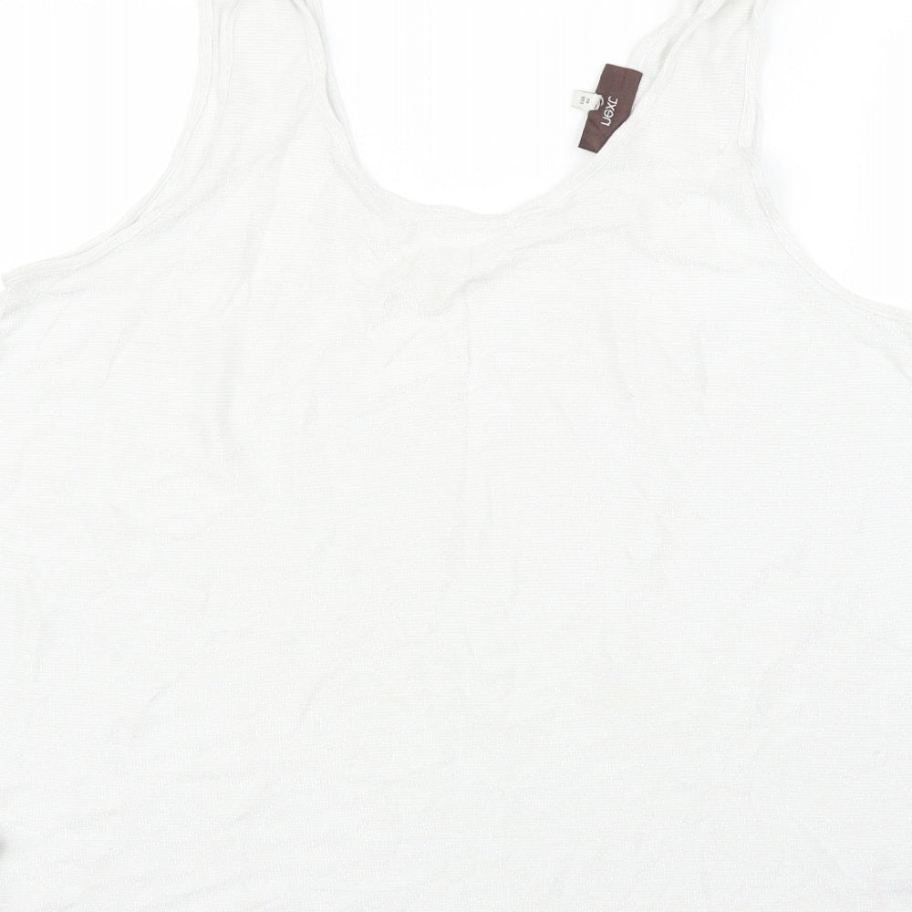 Nxte Womens Ivory Camisole T-Shirt Size 20
