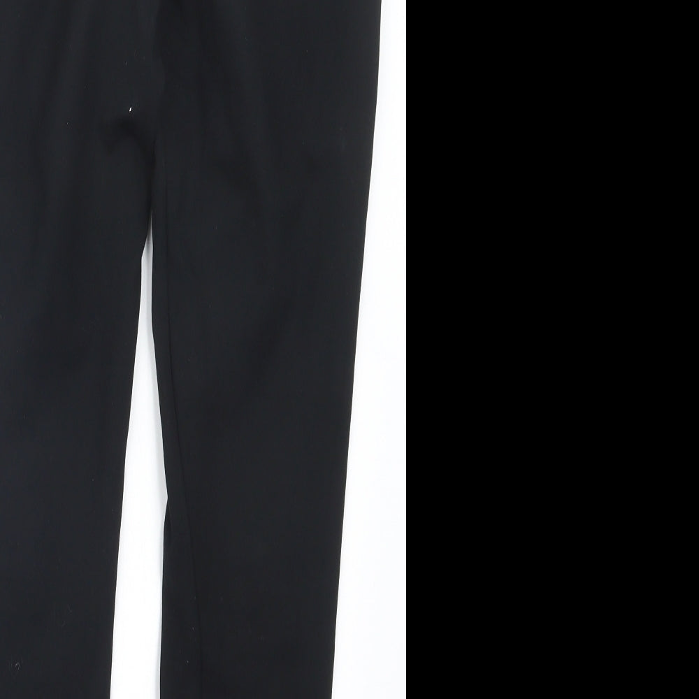 Marks and Spencer Womens Black Trousers Size 10 L26 in