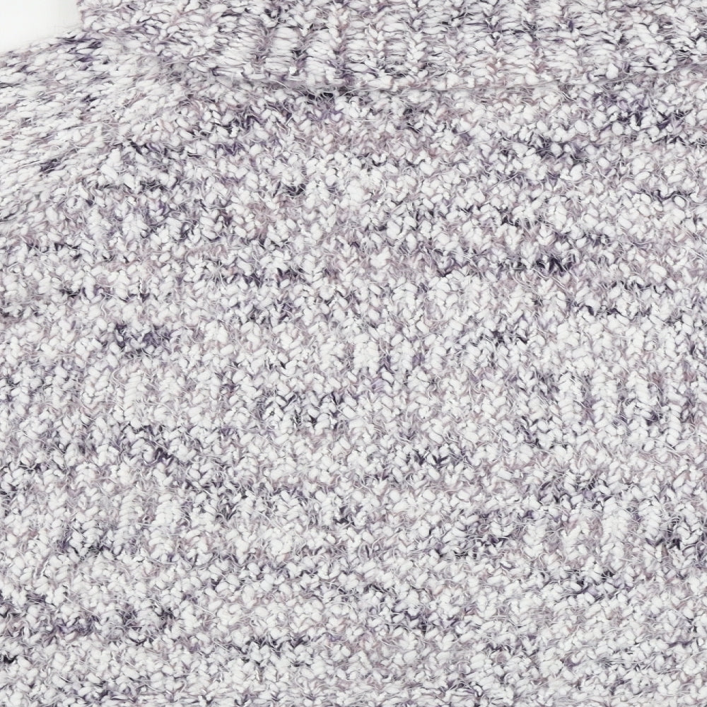 Lauren Taylor Womens White Pullover Jumper Size L