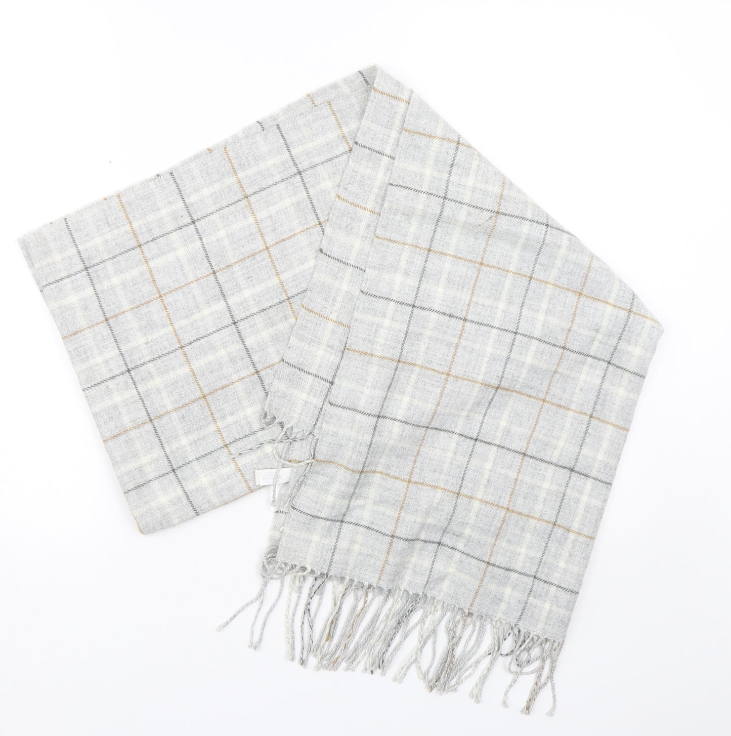 Red cuckoo Womens Grey Check Scarf
