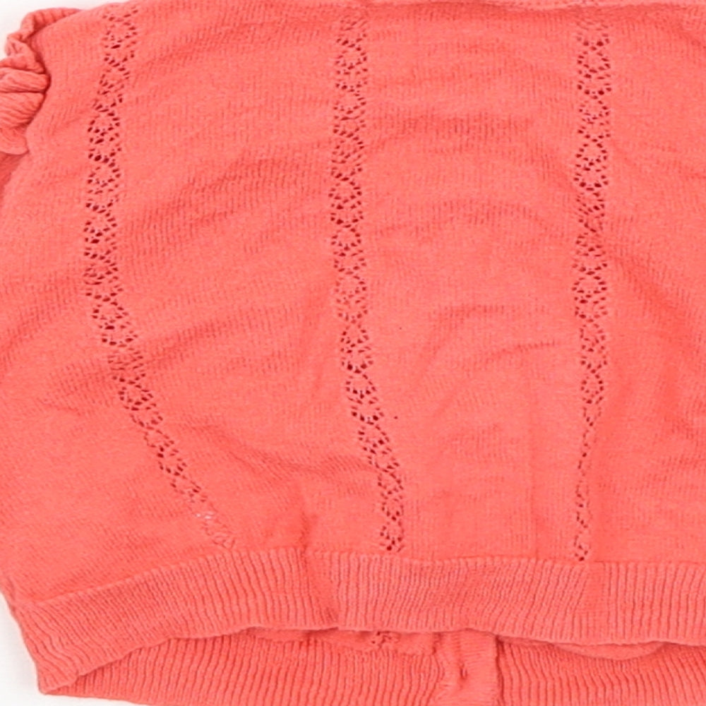 Baker Baby Baby Red Cardigan Jumper Size 3-6 Months