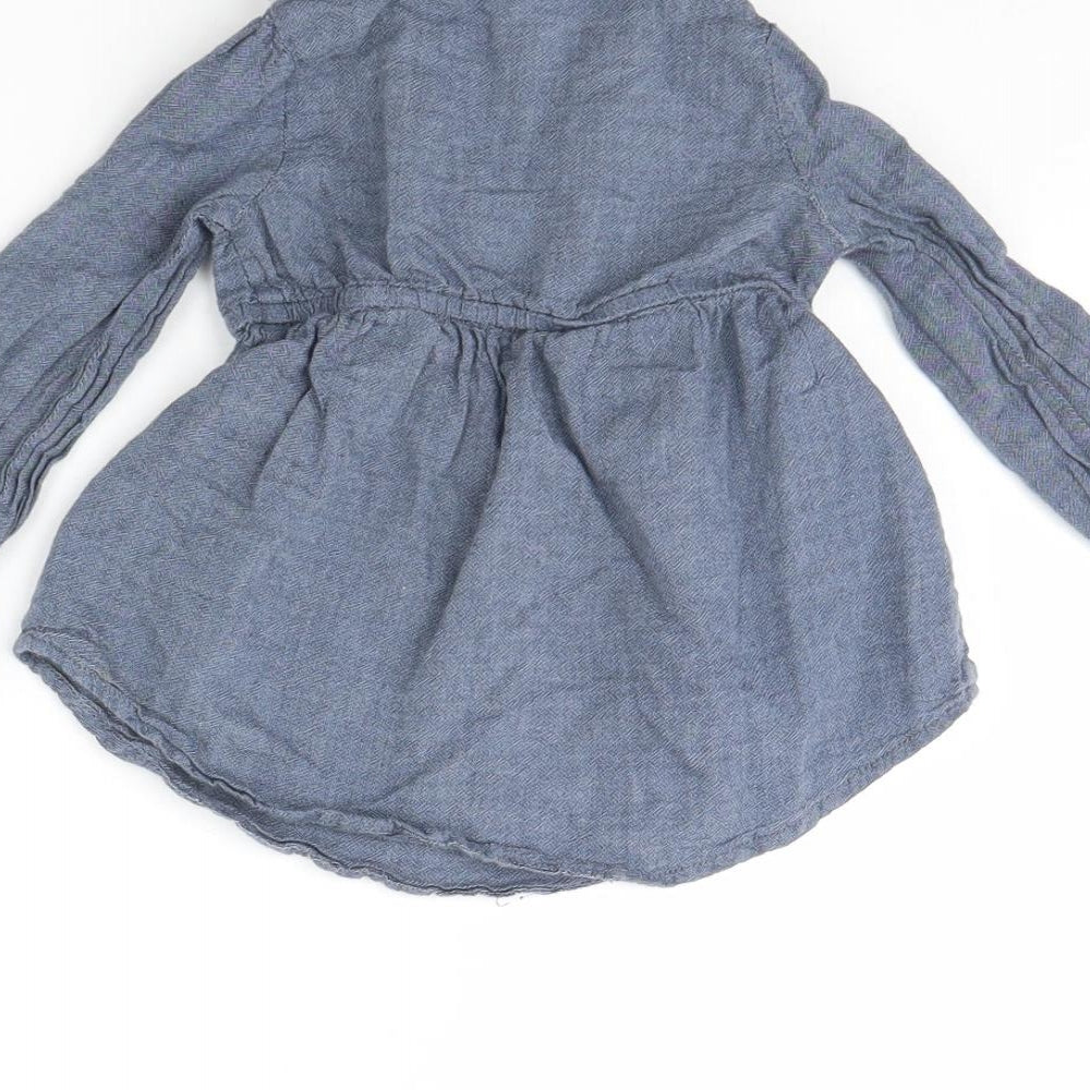 Young Dimension Girls Blue Fit & Flare Size 18 Months