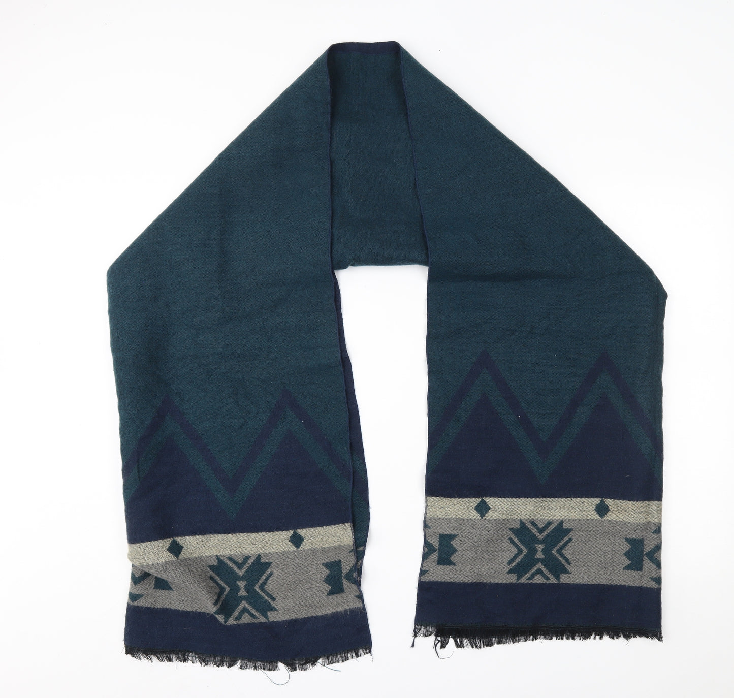 Preowrn Womens Blue Scarf