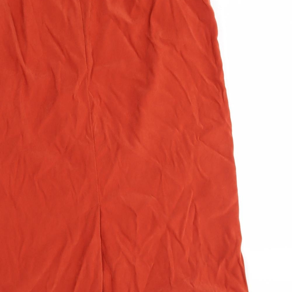 Jumper Womens Orange A-Line Skirt Size 18