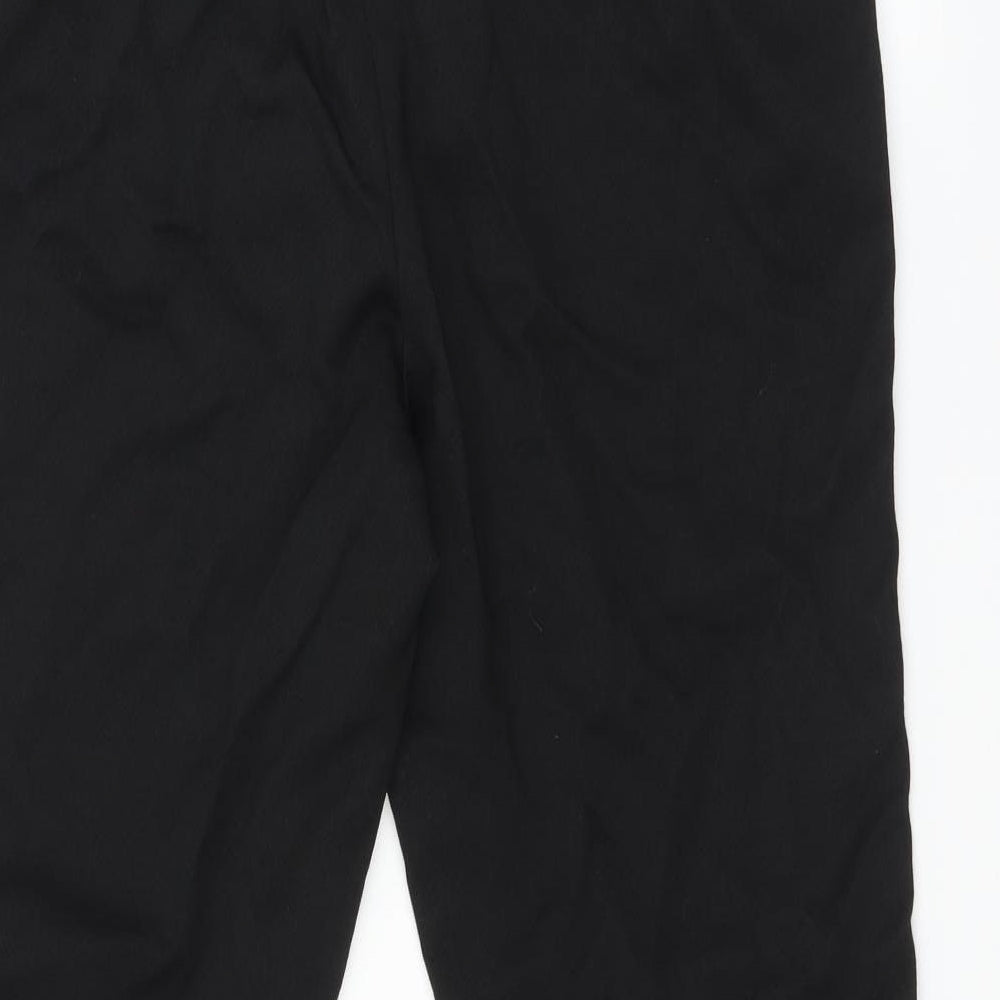 Marks and Spencer Womens Black Trousers Size 14 L29 in