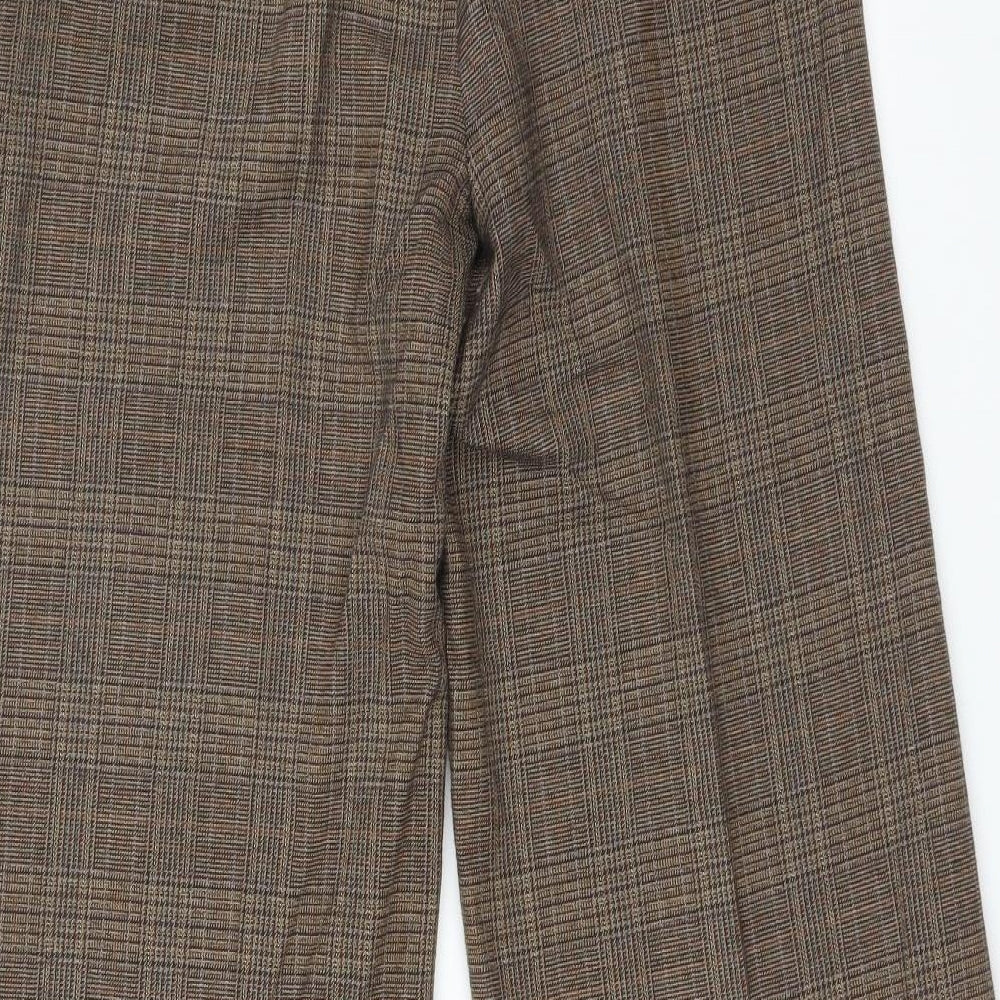 Kapalua Womens Multicoloured Check Trousers Size 10 L29 in