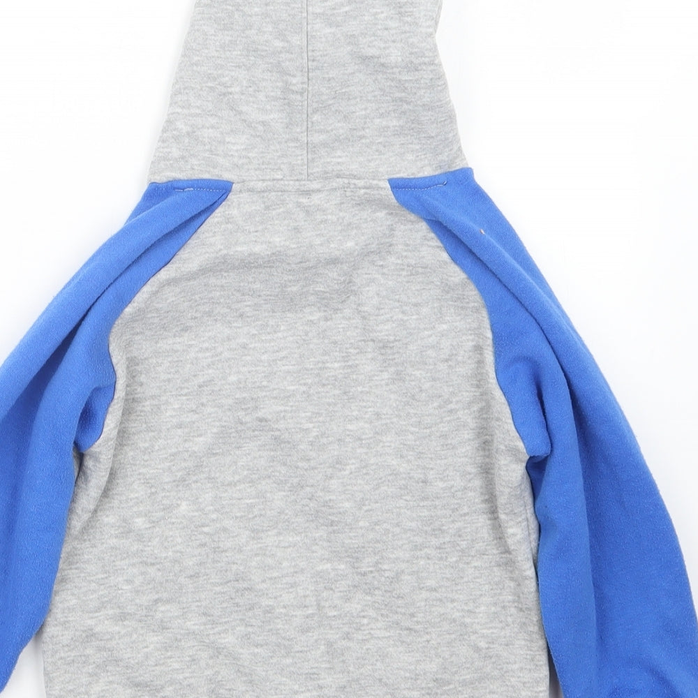 Slazenger Boys Grey Pullover Hoodie Size 5-6 Years