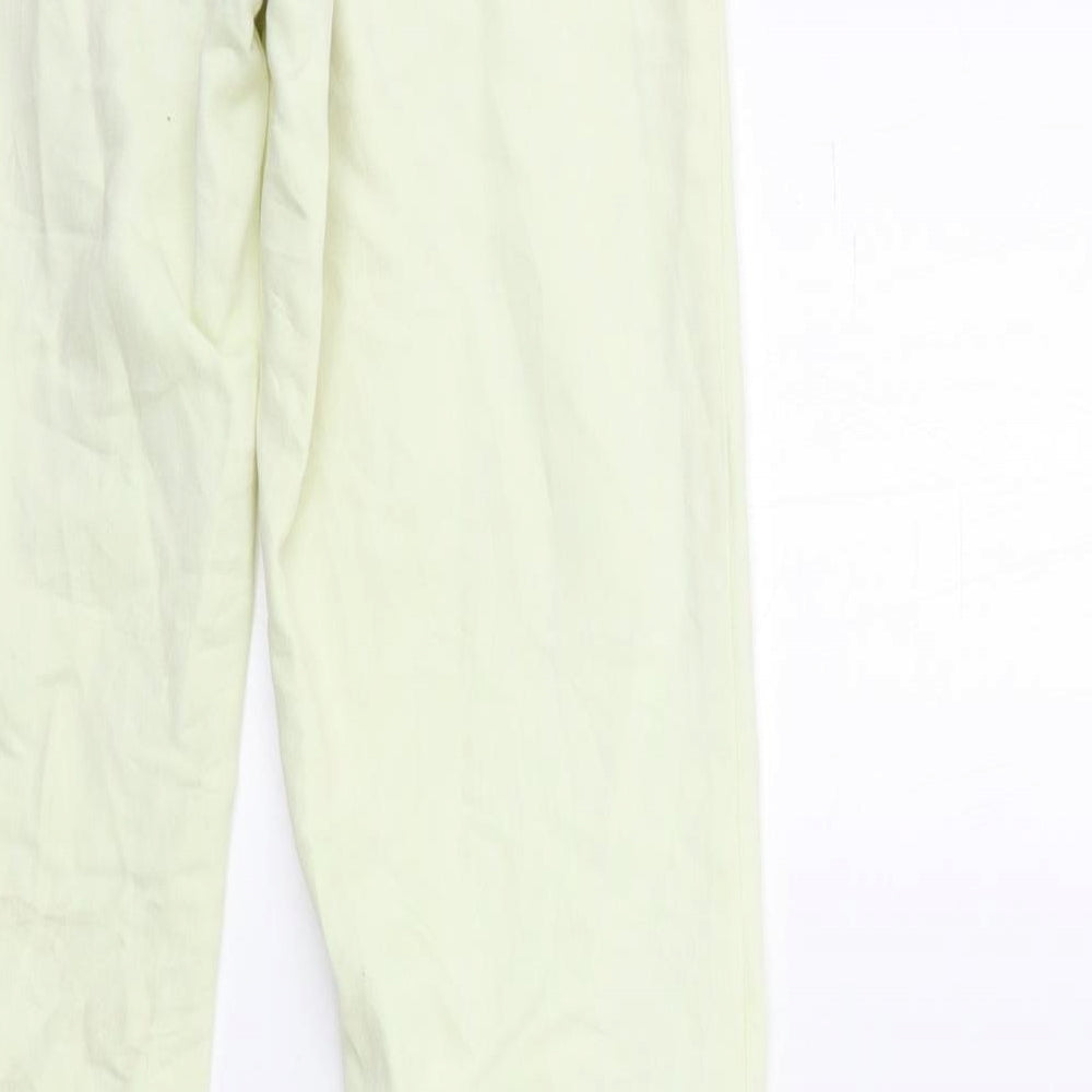 KappAhI Girls Yellow Skinny Jeans Size 13-14 Years
