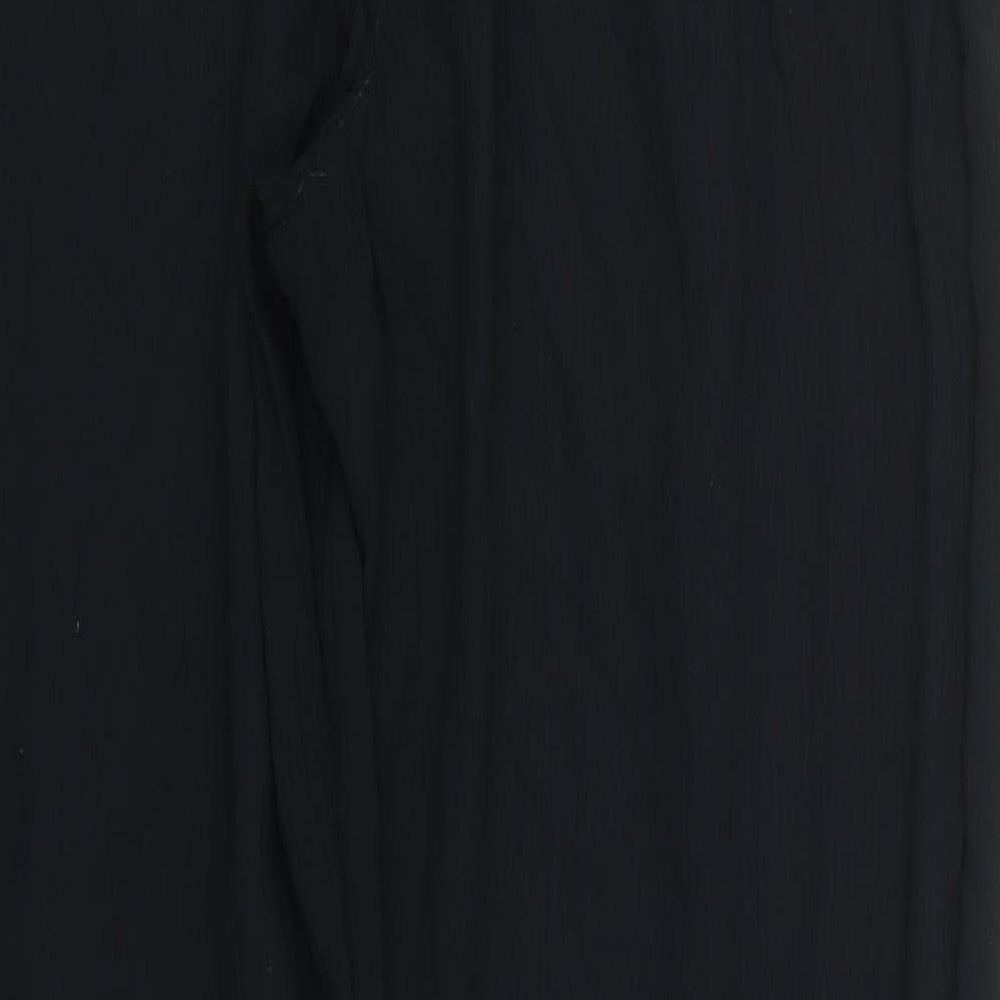 Preworn Womens Black Trousers Size L L27 in