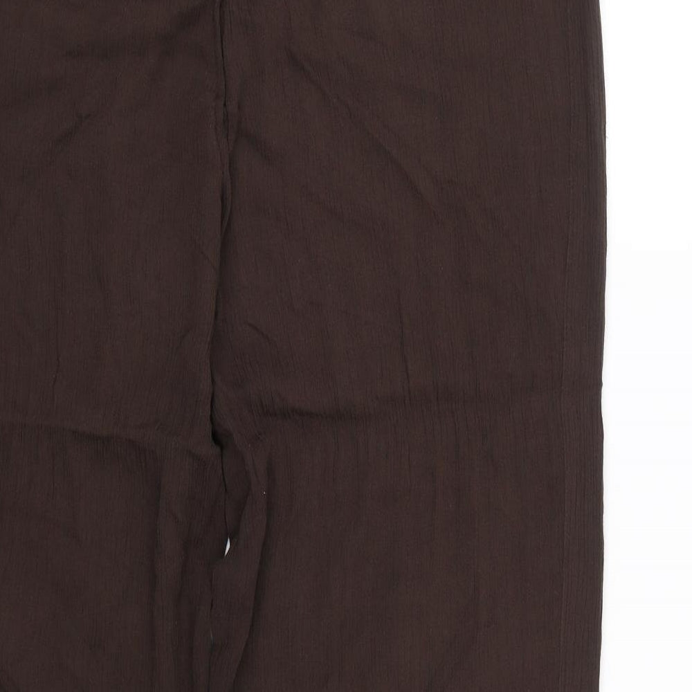TRUE Womens Brown Trousers Size 18 L27 in
