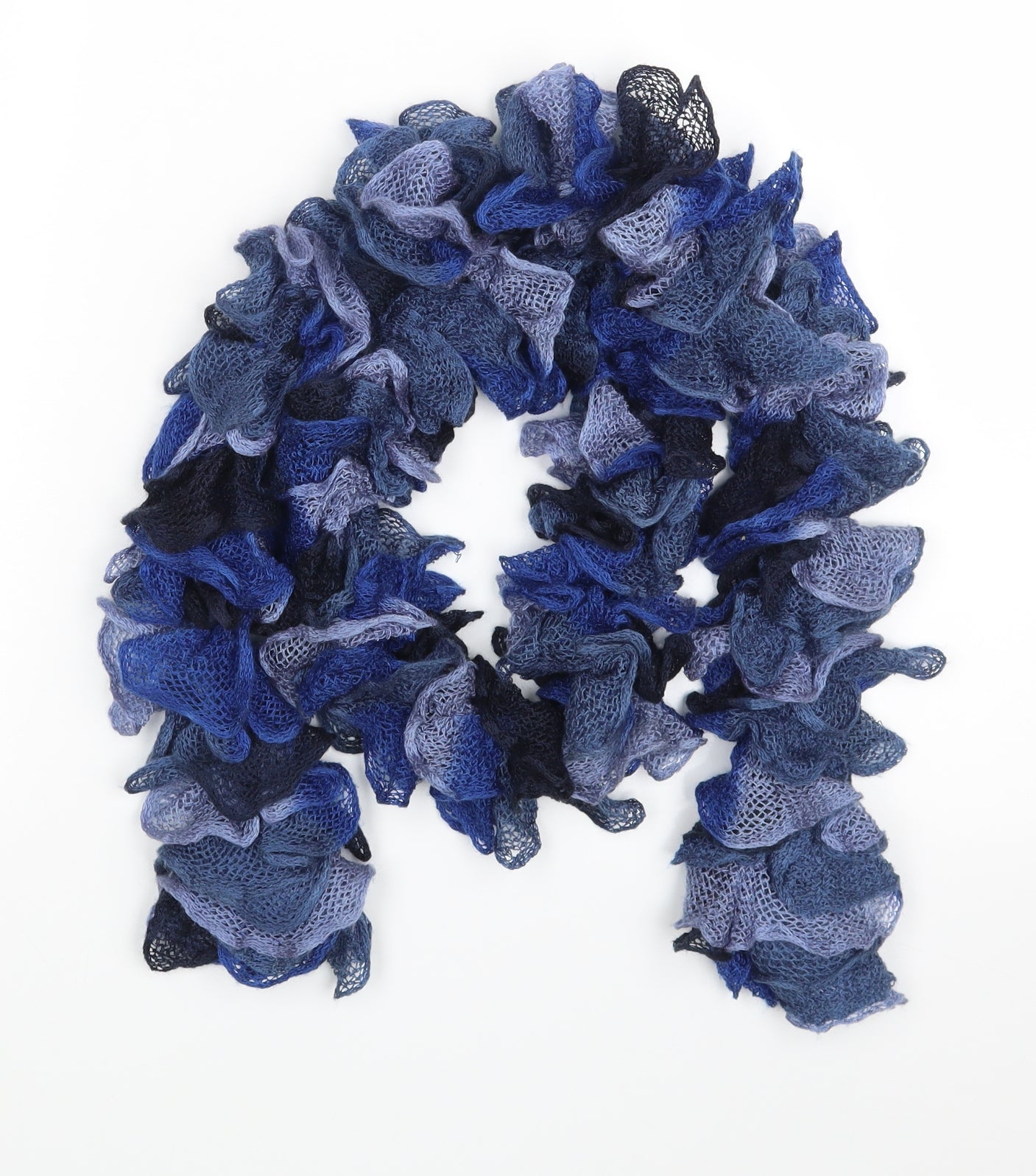 Preworn Womens Blue Scarf